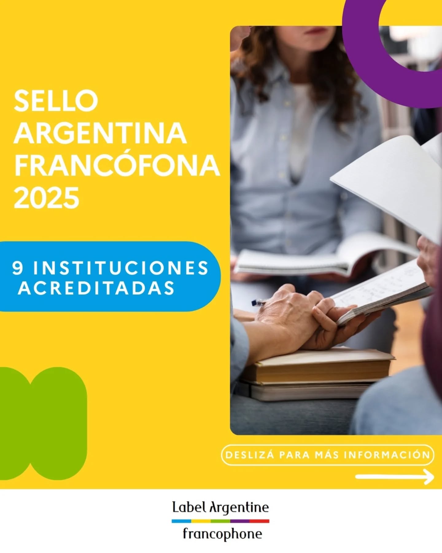 Primicia: ¡9 instituciones obtienen el Sello Argentina Francófona 2025! El francés como puente de...